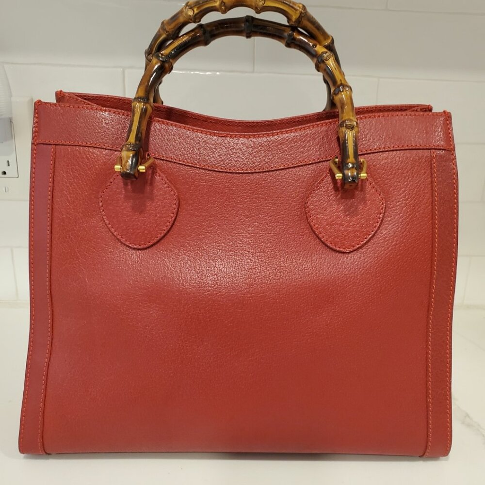 Red Vintage Gucci Purse